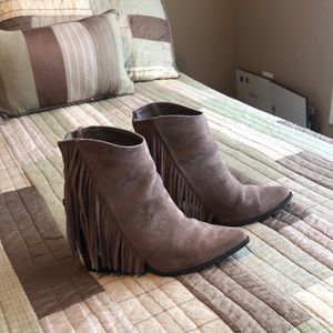 Fringe Booties
